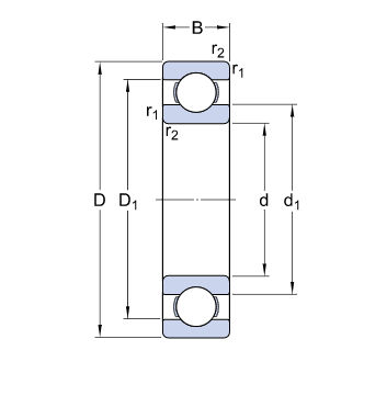 6326/C3VL2071 dimensions