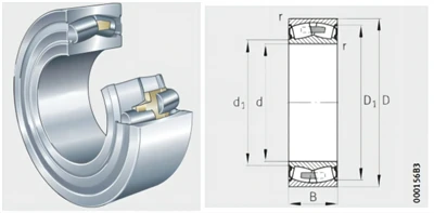 F-803054.PRL - Rolamentos de rolos esféricos com furo cilíndrico disponíveis em estoque